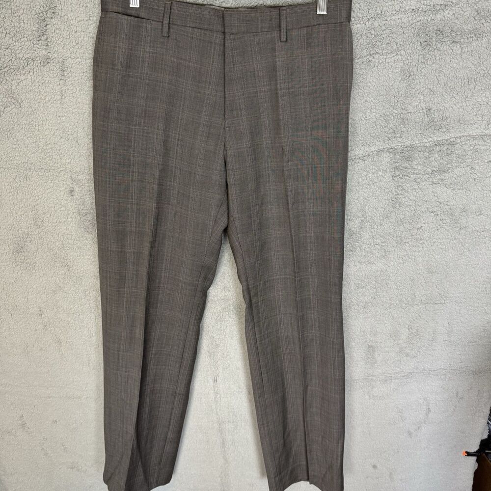 Banana Republic Pants Mens 32x31‎ Grey Wool Flat Front Dress Trouser